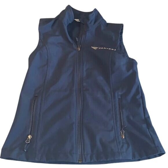 Port Authority Womens Soft Shell Vest S Navy Blue Polyester - Picture 1 of 10